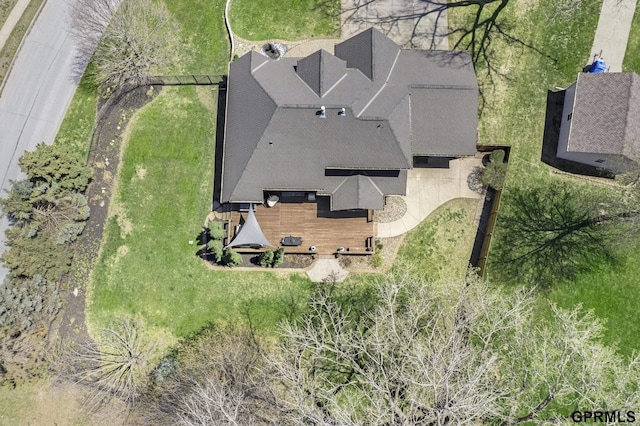 aerial view