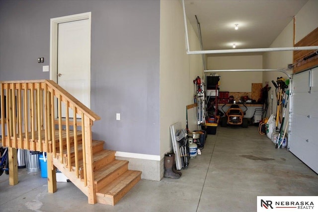 708 Sunset Blvd, Palmyra, NE 68418 - view of garage