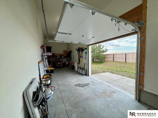 708 Sunset Blvd, Palmyra, NE 68418 - view of garage
