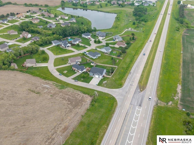 708 Sunset Blvd, Palmyra, NE 68418 - view of property location with a major roadway, a large body of water, and nearby suburban area