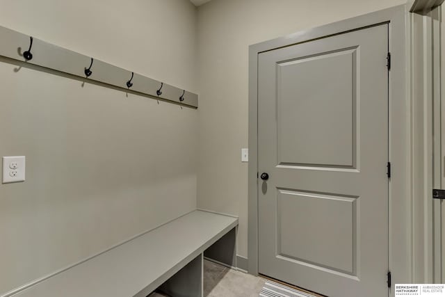 view of mudroom