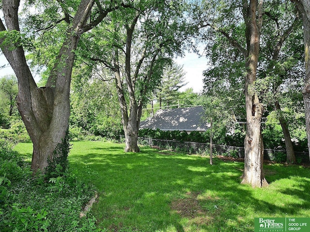 600 Ridgewood Ave, Omaha, NE 68114 - view of yard with fence