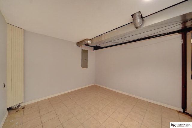 1521 Morton St, Lincoln, NE 68521 - empty room with electric panel and baseboards