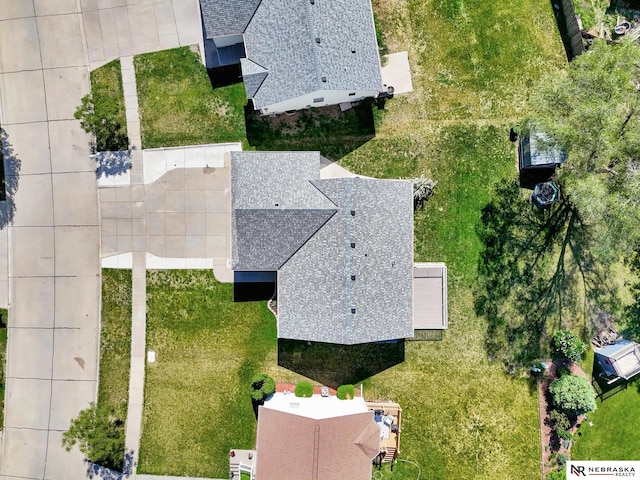 1521 Morton St, Lincoln, NE 68521 - drone / aerial view