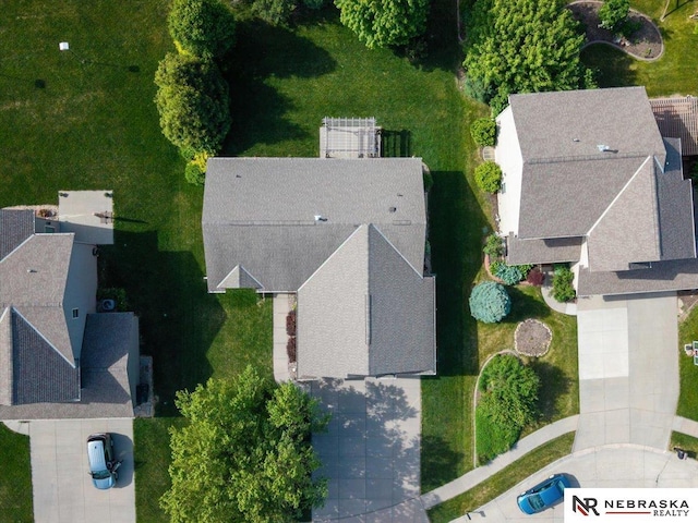 drone / aerial view