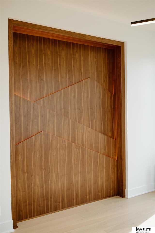 view of room details