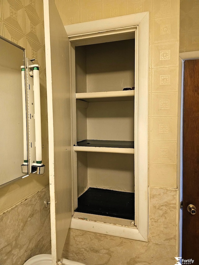 view of closet