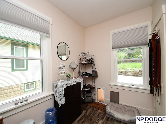 3615 N 60th St, Omaha, NE 68104 - interior space featuring wood finished floors and baseboards