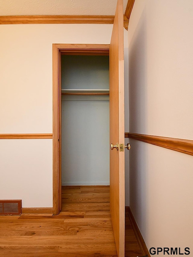 closet with visible vents