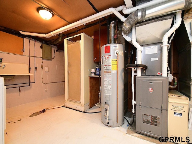 utilities with water heater
