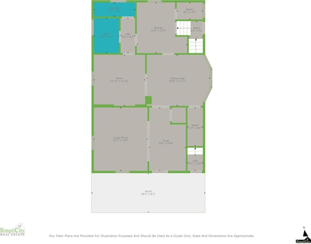 3218 Holdrege St, Lincoln, NE 68503 - property floor plan