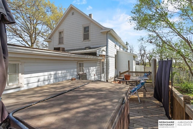 6301 SW 34th Ct, Lincoln, NE 68523 - view of wooden deck