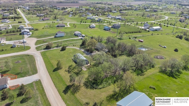 6301 SW 34th Ct, Lincoln, NE 68523 - birds eye view of property with a rural view