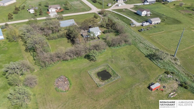 6301 SW 34th Ct, Lincoln, NE 68523 - bird's eye view featuring a rural view