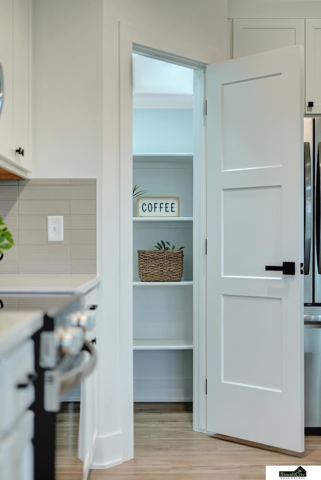 view of pantry