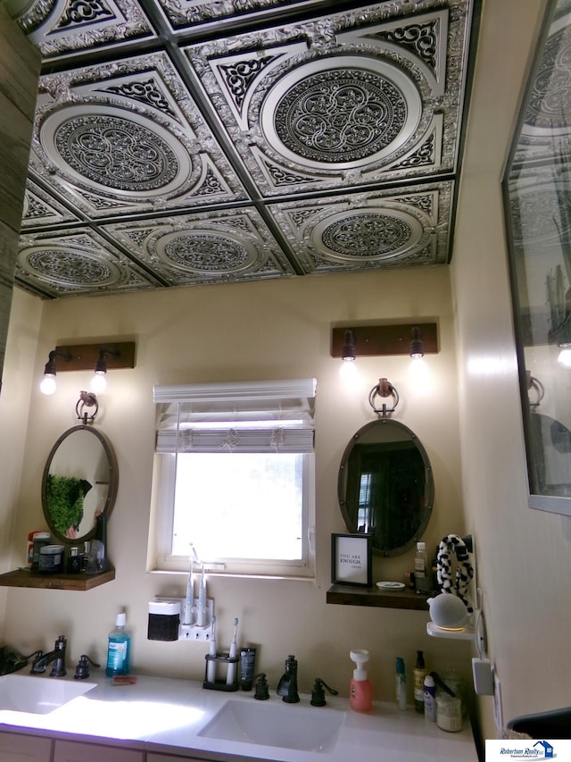 bathroom with a sink