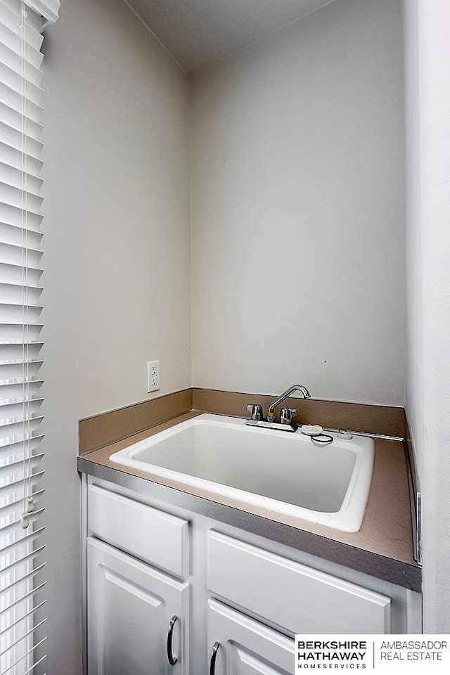 bathroom with a sink