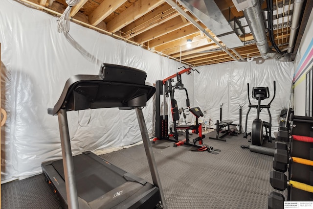 17026 Emma St, Bennington, NE 68007 - view of exercise area