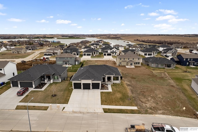 17026 Emma St, Bennington, NE 68007 - bird's eye view with a residential view