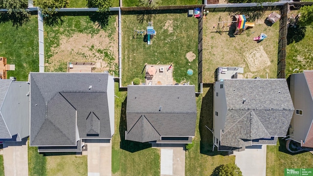 drone / aerial view