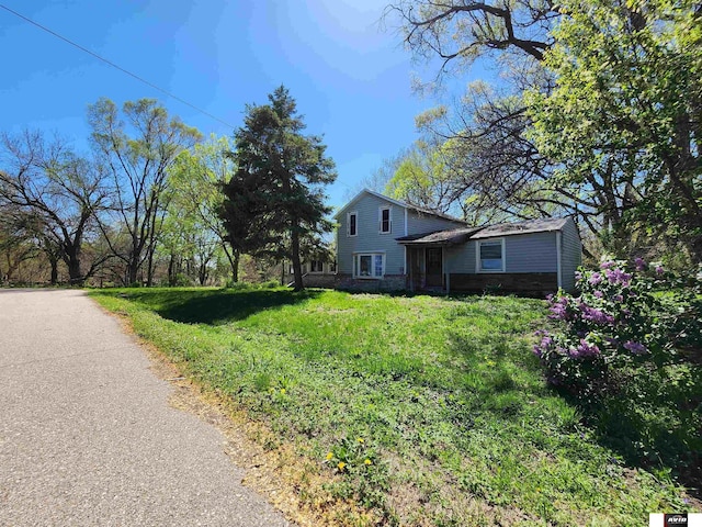 view of side of property