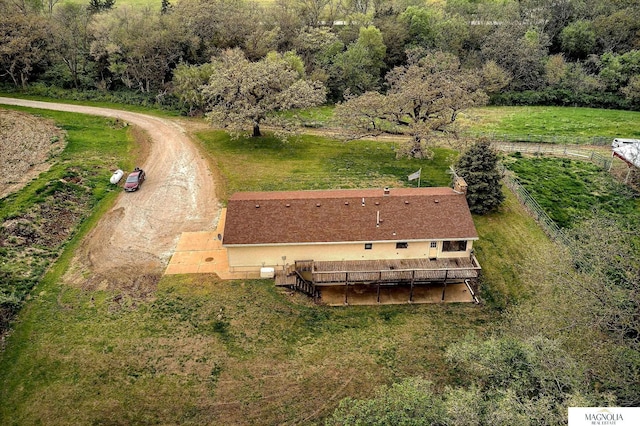 drone / aerial view