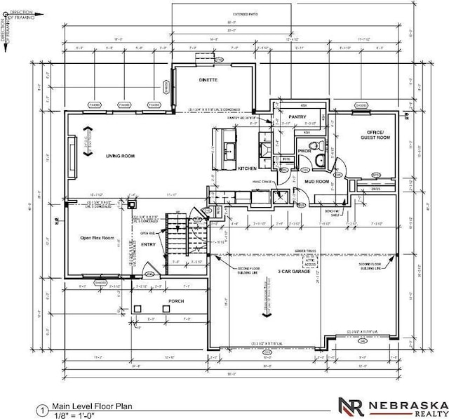 11057 N 173rd St, Bennington, NE 68007 - plan