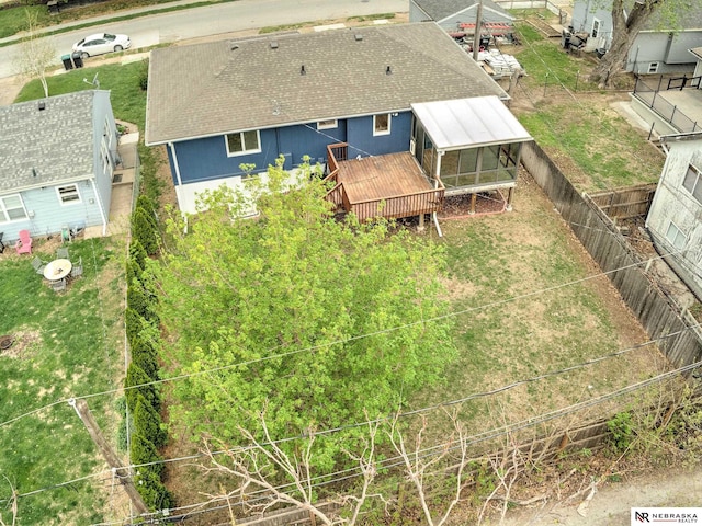 drone / aerial view