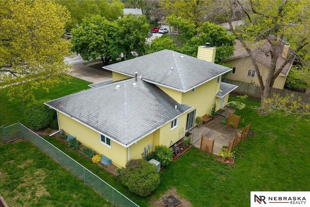 aerial view