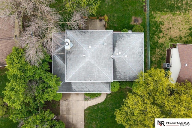 drone / aerial view