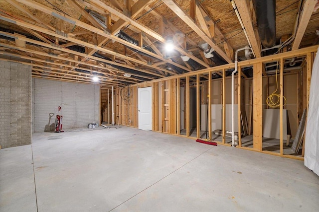 7714 S 167th St, Omaha, NE 68136 - view of unfinished basement