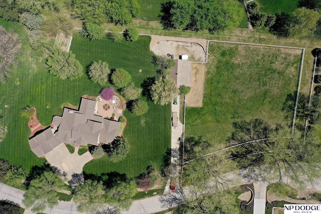 drone / aerial view
