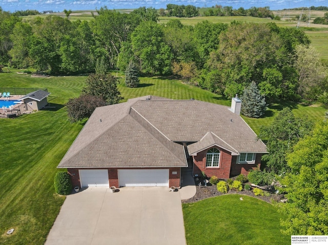 11402 Todd Dr, Blair, NE 68008 - view from above of property