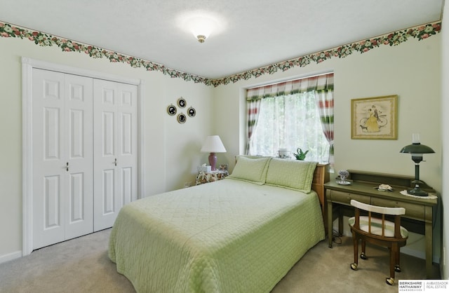 11402 Todd Dr, Blair, NE 68008 - bedroom featuring carpet floors and a closet