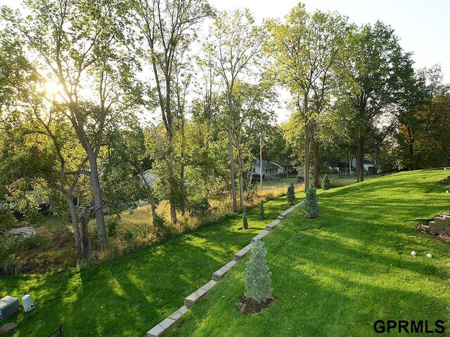 view of community with a yard