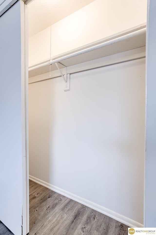 view of closet