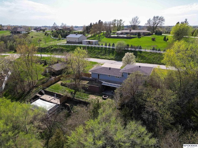 drone / aerial view