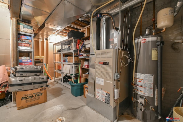 utilities with gas water heater