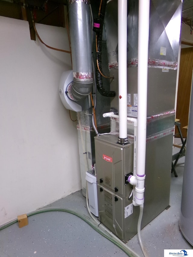 utilities featuring heating unit