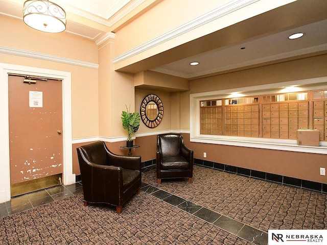 view of community lobby