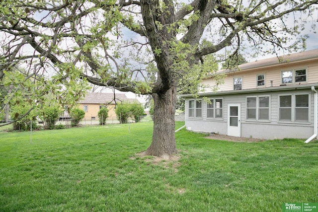 view of yard