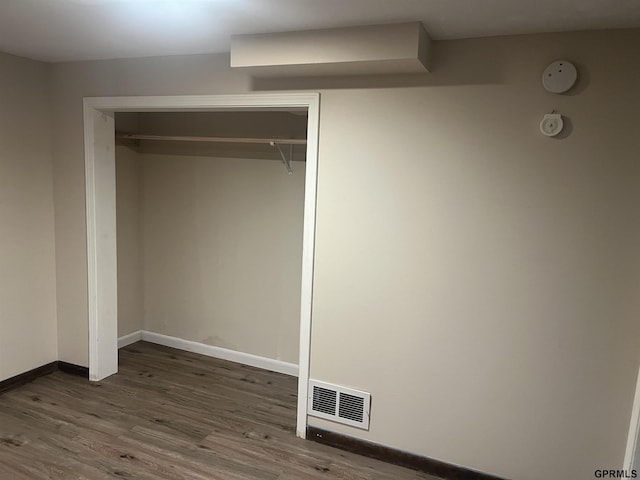 closet with visible vents