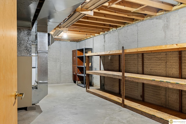 554 Shawnee Blvd, Tecumseh, NE 68450 - view of unfinished basement