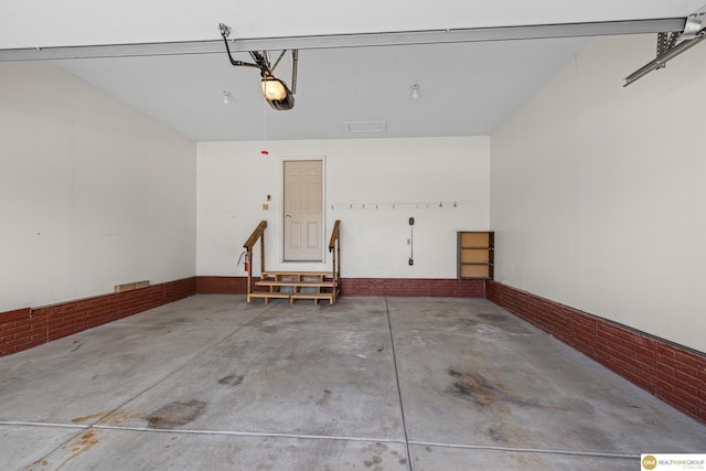 554 Shawnee Blvd, Tecumseh, NE 68450 - view of garage