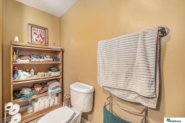 bathroom with toilet