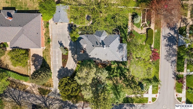 drone / aerial view
