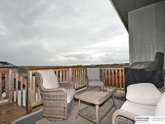7911 N 149th St, Bennington, NE 68007 - view of deck