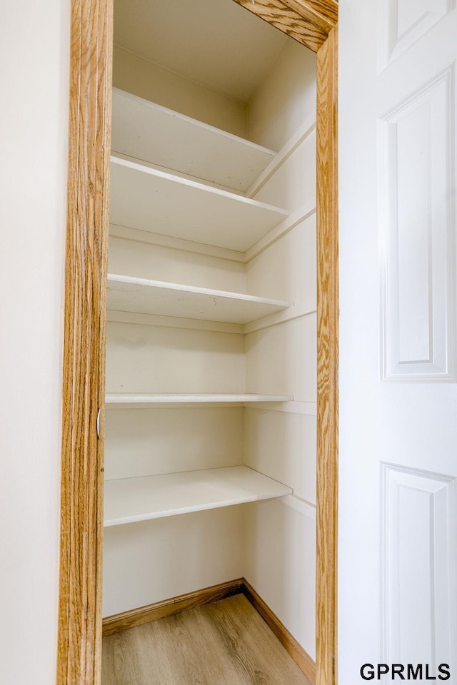view of closet