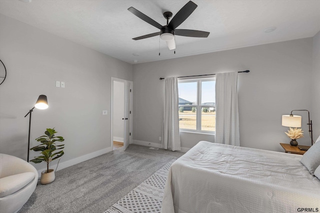 6710 S 207th Ave, Elkhorn, NE 68022 - carpeted bedroom featuring baseboards and ceiling fan