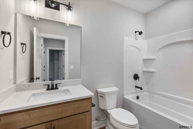 6710 S 207th Ave, Elkhorn, NE 68022 - full bath with shower / bathtub combination, vanity, and toilet